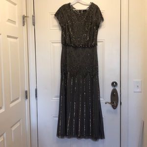 Formal Adrianna Papell dress only worn once US 10